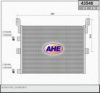 AHE 43546 Condenser, air conditioning